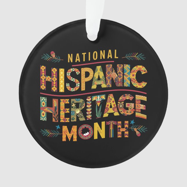 Mes del Patrimonio Hispano Ornamento del Círculo A (Anverso)