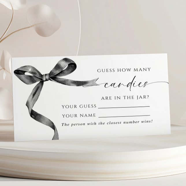 Mesa Black Bow Cuántos Canales Ducha Tarjeta de Juego (Subido por el creador)