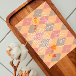 Mesa Caramel Apple - Tarjeta de inserción de libro rojo