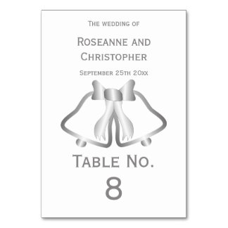 Mesa Cintas De Tarjeta De Número De Tabla De Boda Plate