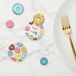 Mesa Confetti Segundo Cumpleaños.