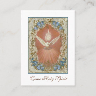 Mesa Confirmación Tarjeta religiosa del lugar de la coc