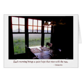 Mesa de desayuno de la cocina del país de la