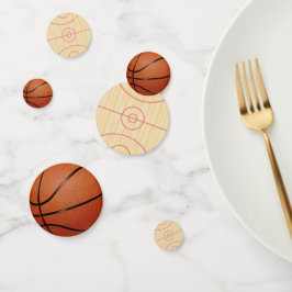 Mesa de diseño de baloncesto Confetti
