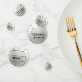 Mesa de diseño de voleibol Confetti