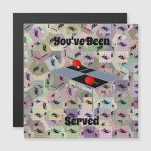 Mesa de ping pong, tarjeta magnética