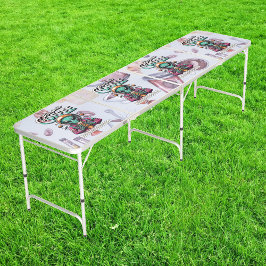 Mesa De Pong Alien aquí para el café