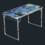 Mesa De Pong Noche estrellada, Vincent van Gogh<br><div class="desc">Vincent Willem van Gogh (30 de marzo de 1853 a 29 de julio de 1890) fue un pintor holandés post-impresionista que figura entre las figuras más famosas e influyentes de la historia del arte occidental. En poco más de una década, creó unas 2.100 obras de arte, entre ellas unas 860...</div>