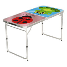 Tabla de ping-pong de Frog & Ladybug