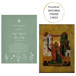 Mesa Flores silvestres en la tarjeta de Boda de fondo p