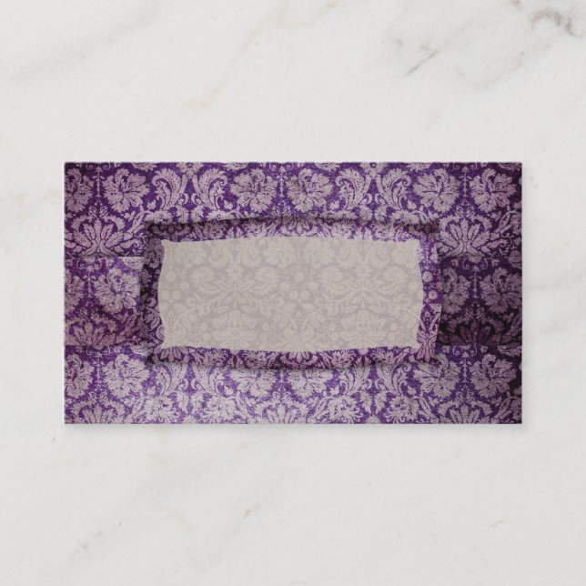 Mesa GC | Tarjeta de lugar de rapto morado (Anverso)