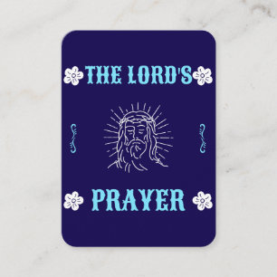 Mesa La oración del Señor - Tarjeta de oración tradicio