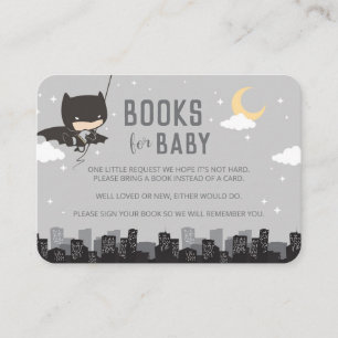 Mesa Libros de Batman para el bebé   Tarjeta de inserci