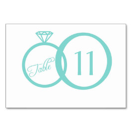 Mesa ¡Lo Hacemos! Tarjeta de número de tabla