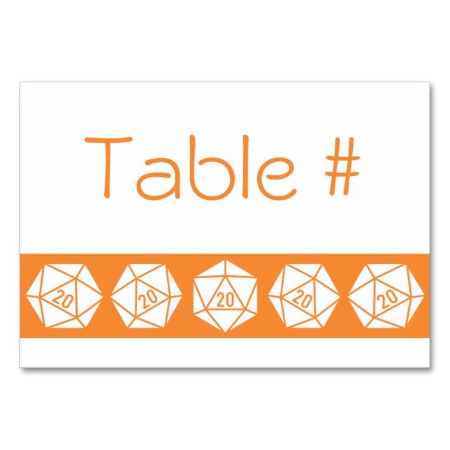 Mesa Moda de tabletop en tarjeta de tabla Naranja (Anverso)