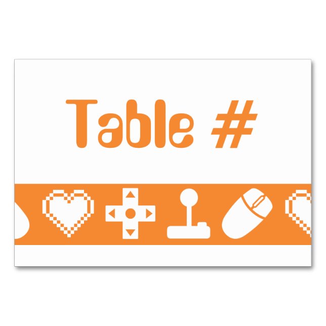 Mesa Modo multijugador en tarjeta de tabla Naranja (Anverso)