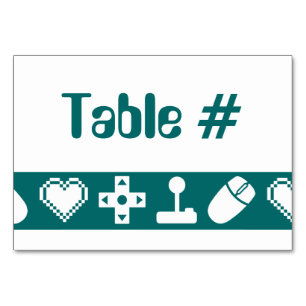Mesa Modo multijugador en tarjeta de tabla Verde azulad