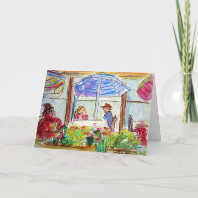 Mesa para dos tarjetas de felicitación (Pike Place (Anverso)