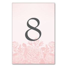 Mesa Pasteles subiós vintage de la tarjeta de la tabla: