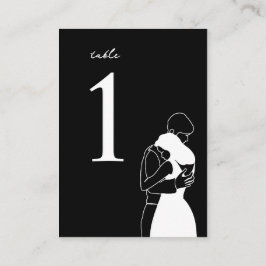 Mesa Personalizado nombre de invitado boda tarjeta de l