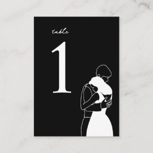 Mesa Personalizado nombre de invitado boda tarjeta de l