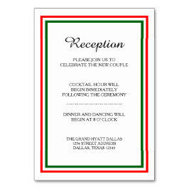 Mesa Recorte de Navidades dobles - Tarjeta de inserción