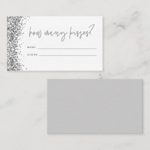 Mesa REGINA Silver Cuántos Besos Tarjeta De Ducha De No