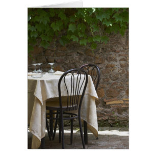 mesa romántica para dos
