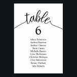 Mesa Tabla de invitados de la cena boda Tarjeta Rustica<br><div class="desc">Cuadro de mesa de invitados de la cena boda,  Personalizar de tarjetas rusticas el texto y / o eliminar el fondo kraft y rellenar con los colores del tema de tu fiesta de boda.</div>