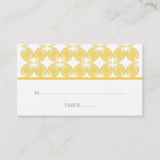 Mesa Tarjeta amarilla moderna de decoración