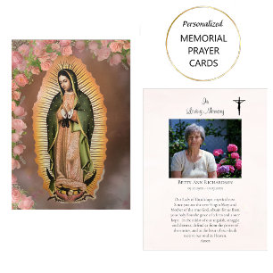 Mesa Tarjeta conmemorativa de nuestra Señora de Guadalu