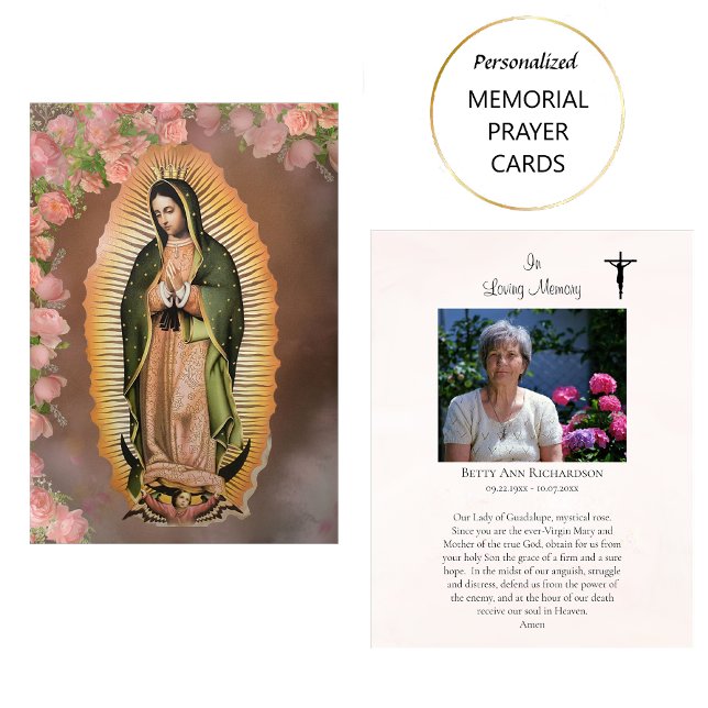 Mesa Tarjeta conmemorativa de nuestra Señora de Guadalu (Subido por el creador)