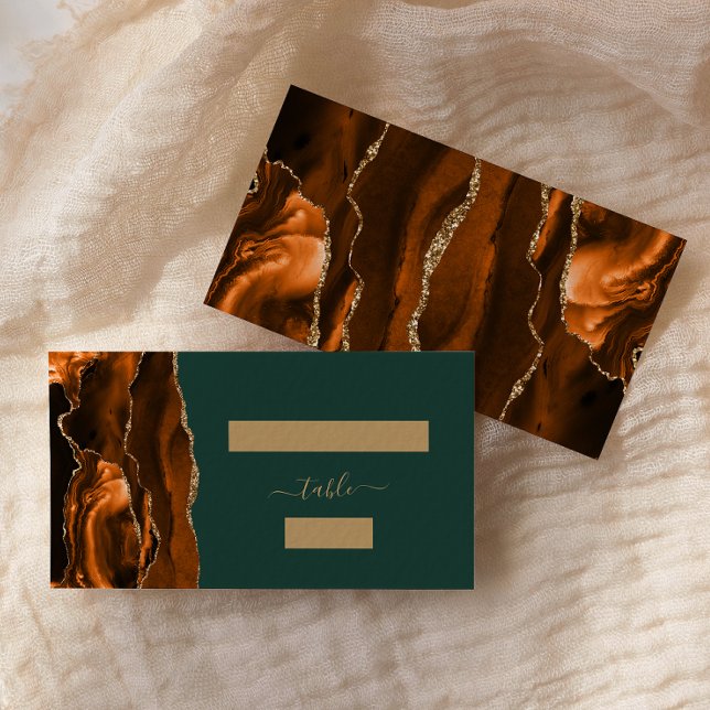 Mesa Tarjeta de Acompañamiento de Boda Chic Oro Herrumb (Subido por el creador)