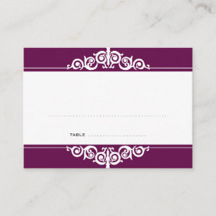 Mesa Tarjeta de acompañamiento de invitado de boda de B