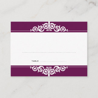 Mesa Tarjeta de acompañamiento de invitado de boda de B
