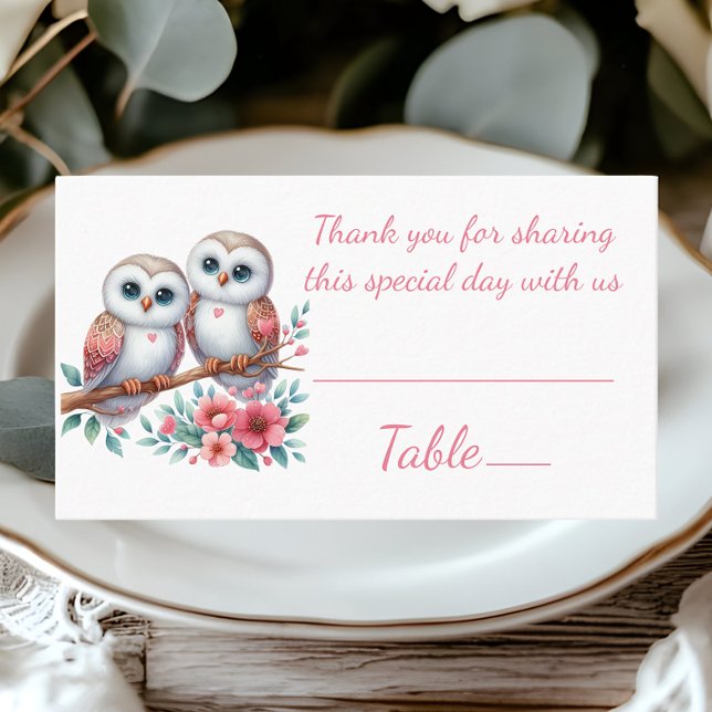 Mesa Tarjeta de acompañante de boda rústica de bosque b (Subido por el creador)
