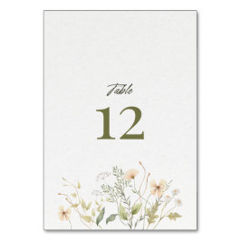 Mesa Tarjeta de asiento