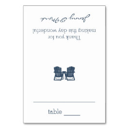 Mesa Tarjeta de asiento Adirondack Chairs