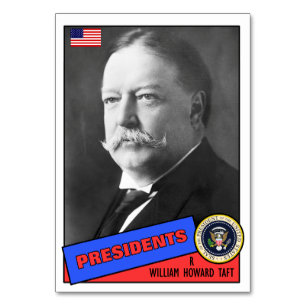 Mesa Tarjeta de béisbol de William Howard Taft