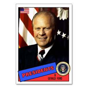 Mesa Tarjeta de béisbol Gerald Ford