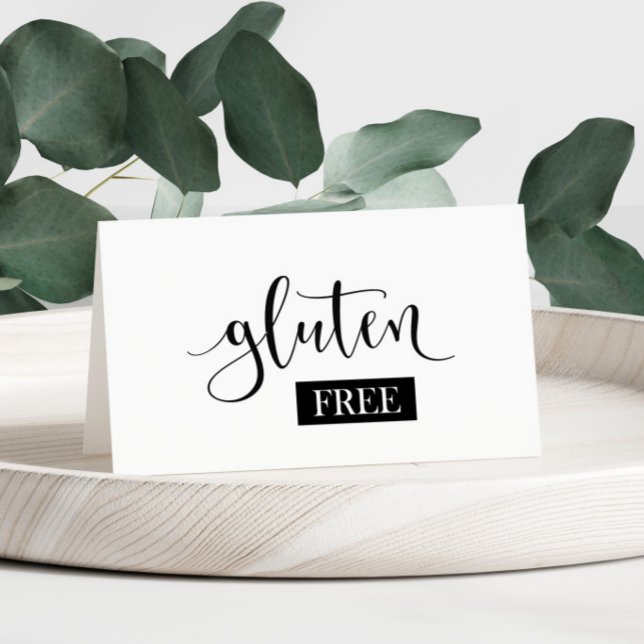 Mesa Tarjeta de carpas Gluten Free Table (Subido por el creador)