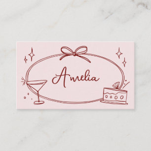 Mesa tarjeta de cumpleaños del personalizado