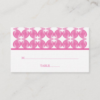 Mesa Tarjeta de decoración moderna rosa