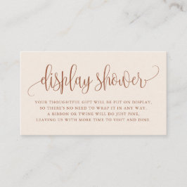 Mesa Tarjeta de ducha para la pantalla del Bonito de Te