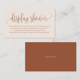 Mesa Tarjeta de ducha para la pantalla del Bonito de Te