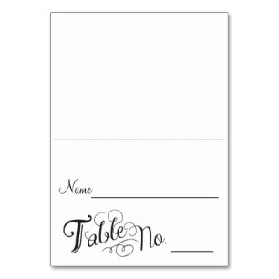 Mesa Tarjeta de Escort de historias de amor