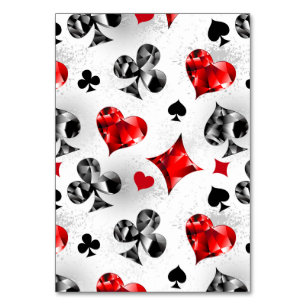 Mesa Tarjeta de juego de jugador de póquer se adapta a 