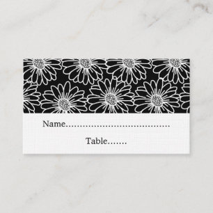 Mesa Tarjeta de lugar Boda de Daisies de Whimsical