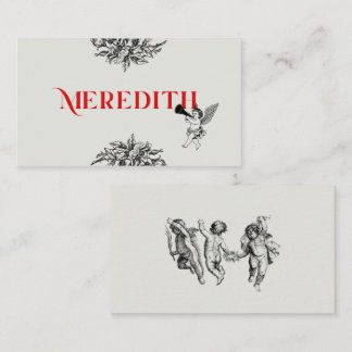 Mesa Tarjeta de lugar Cherub