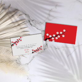 Mesa Tarjeta de lugar de Boda con temática de flores de